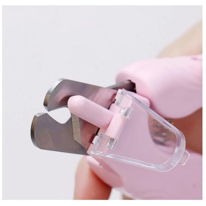 2-in-1 Pet Nail Trimmer & Grinder — LED Light Nail Clipper for Dogs & Cats
