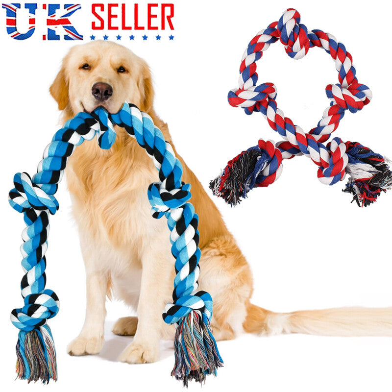 XXL Dog Rope Toy — Heavy Duty Tug of War Chew Toy for Large Dogs