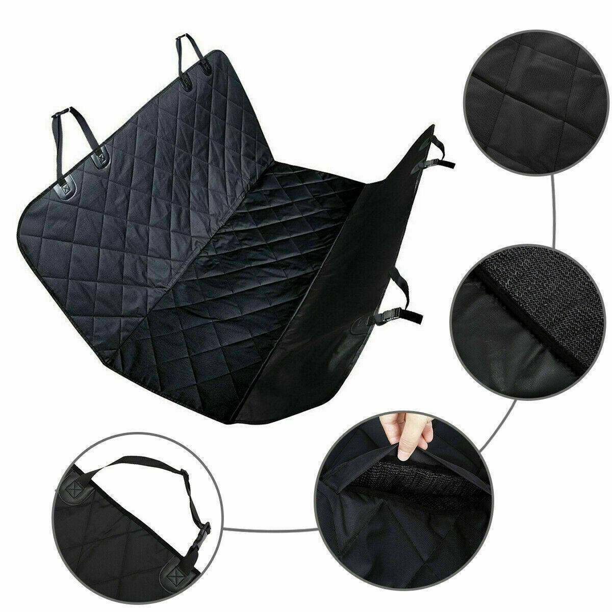 Dog Car Seat Cover — Waterproof Back Seat Protector for Dogs