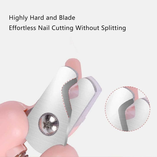 2-in-1 Pet Nail Trimmer & Grinder — LED Light Nail Clipper for Dogs & Cats