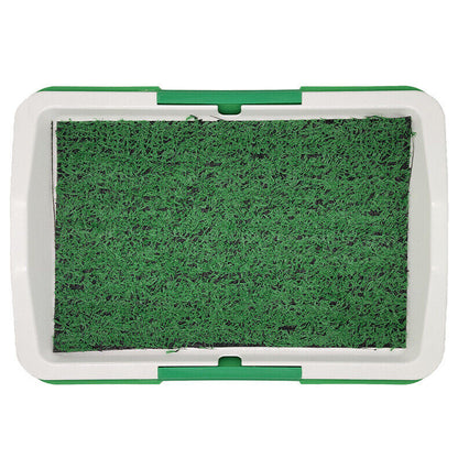 Indoor Dog Toilet Training Mat — Grass Potty Pad for Puppies & Small Dogs