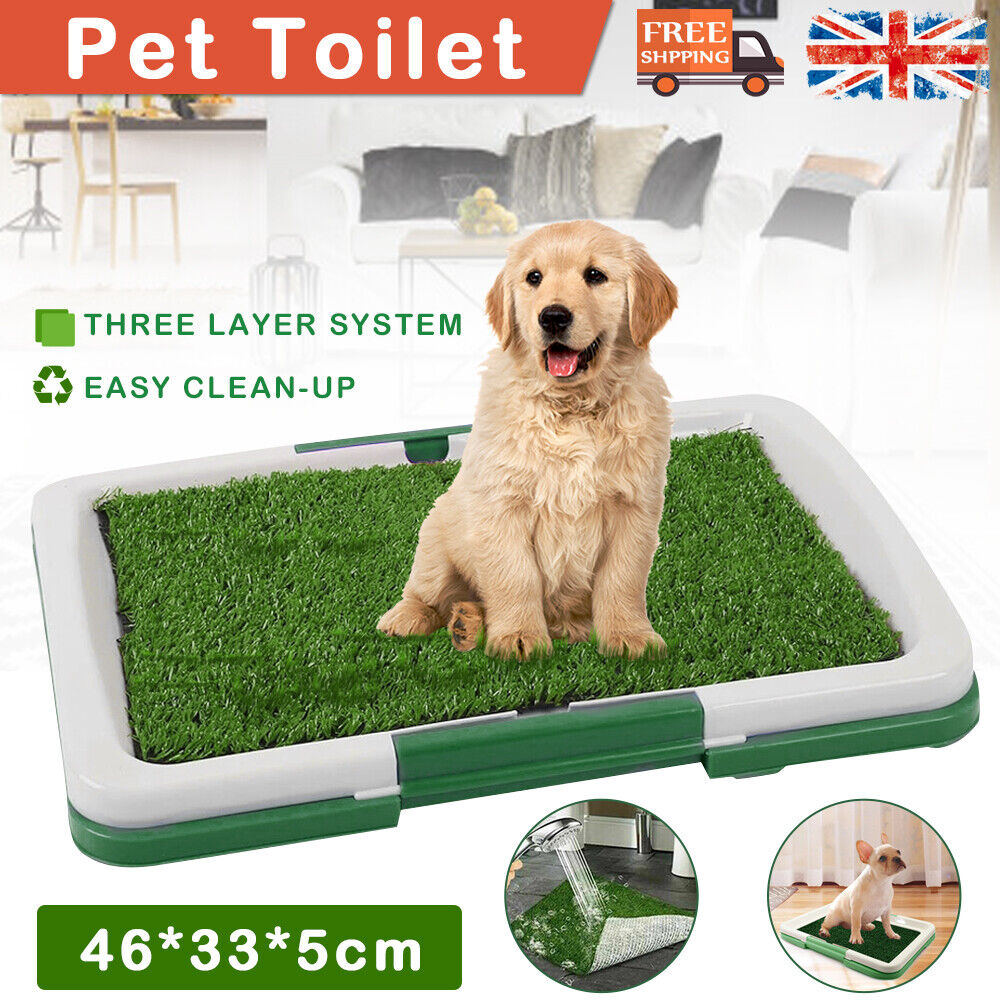 Indoor Dog Toilet Training Mat — Grass Potty Pad for Puppies & Small Dogs
