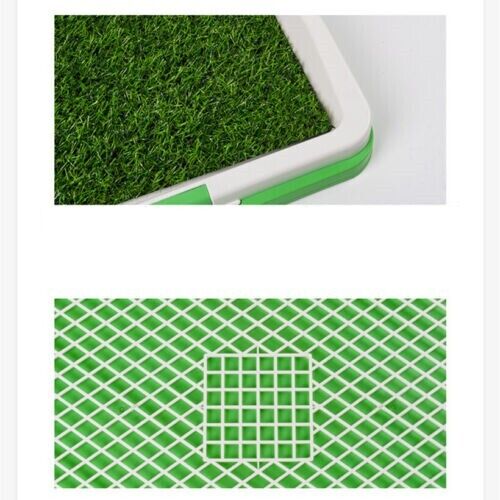 Indoor Dog Toilet Training Mat — Grass Potty Pad for Puppies & Small Dogs