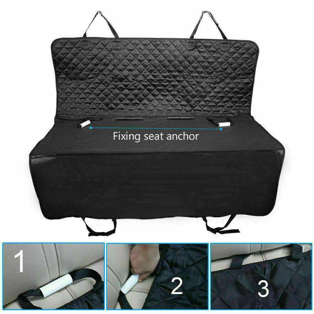 Dog Car Seat Cover — Waterproof Back Seat Protector for Dogs