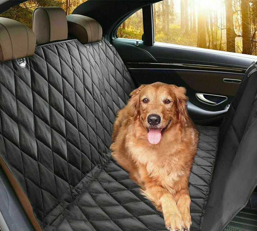 Dog Car Seat Cover — Waterproof Back Seat Protector for Dogs